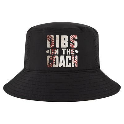 Dibs on the Coach Funny Baseball Coach's Wife Cool Comfort Performance Bucket Hat