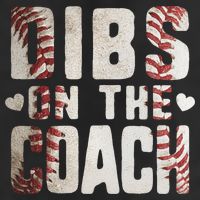 Dibs on the Coach Funny Baseball Coach's Wife 7 Panel Mesh Trucker Snapback Hat