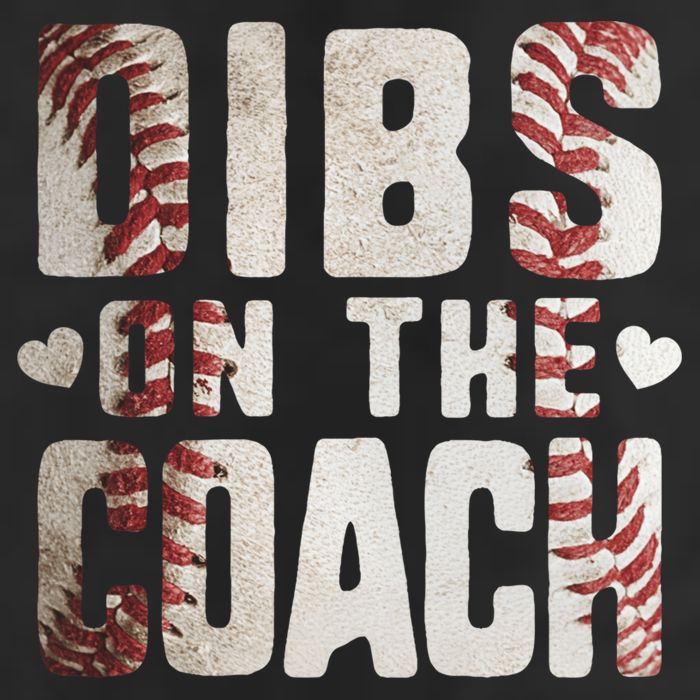 Dibs on the Coach Funny Baseball Coach's Wife 7 Panel Mesh Trucker Snapback Hat