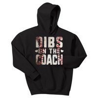 Dibs on the Coach Funny Baseball Coach's Wife Kids Hoodie