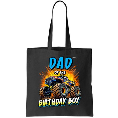 Dad Of The Birthday Boy Monster Truck Birthday Novelty Bag