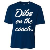 Dibs On The Coach Shirts For Coachs Wife Funny Baseball Tee Cooling Performance Crew T-Shirt