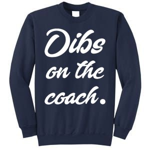 Dibs On The Coach Shirts For Coachs Wife Funny Baseball Tee Sweatshirt