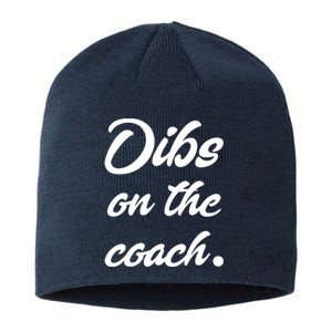 Dibs On The Coach Shirts For Coachs Wife Funny Baseball Tee Sustainable Beanie