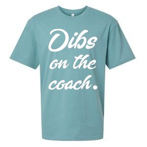 Dibs On The Coach Shirts For Coachs Wife Funny Baseball Tee Sueded Cloud Jersey T-Shirt