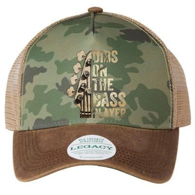 Dibs On The Bass Player Guitar Musician Legacy Tie Dye Trucker Hat