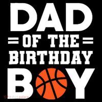 Dad Of The Birthday Boy Basketball Coach Basketball Player Flexfit Unipanel Trucker Cap