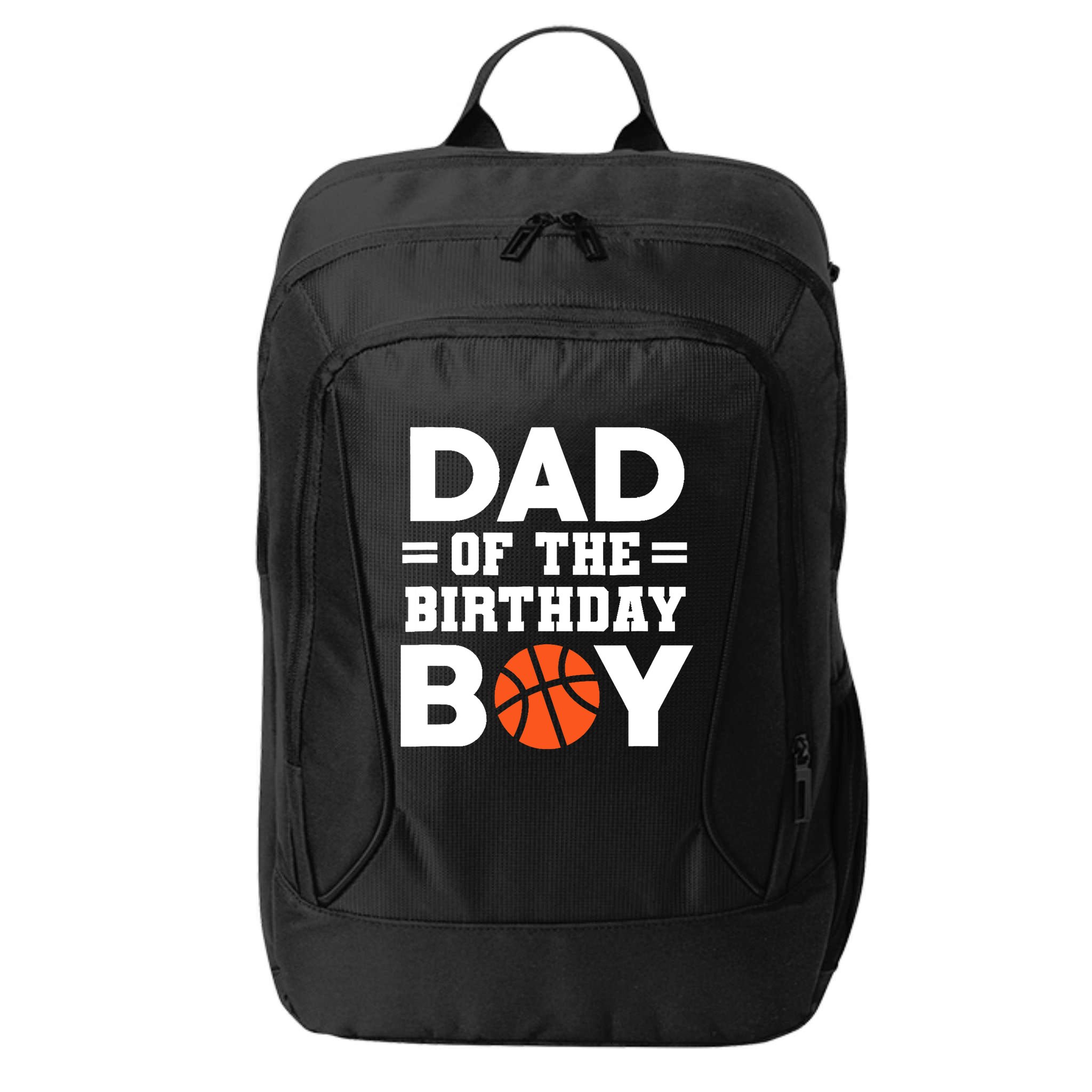 Dad Of The Birthday Boy Basketball Coach Basketball Player City Backpack