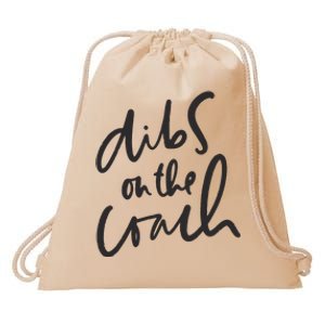 Dibs On The Coach Wife Drawstring Bag