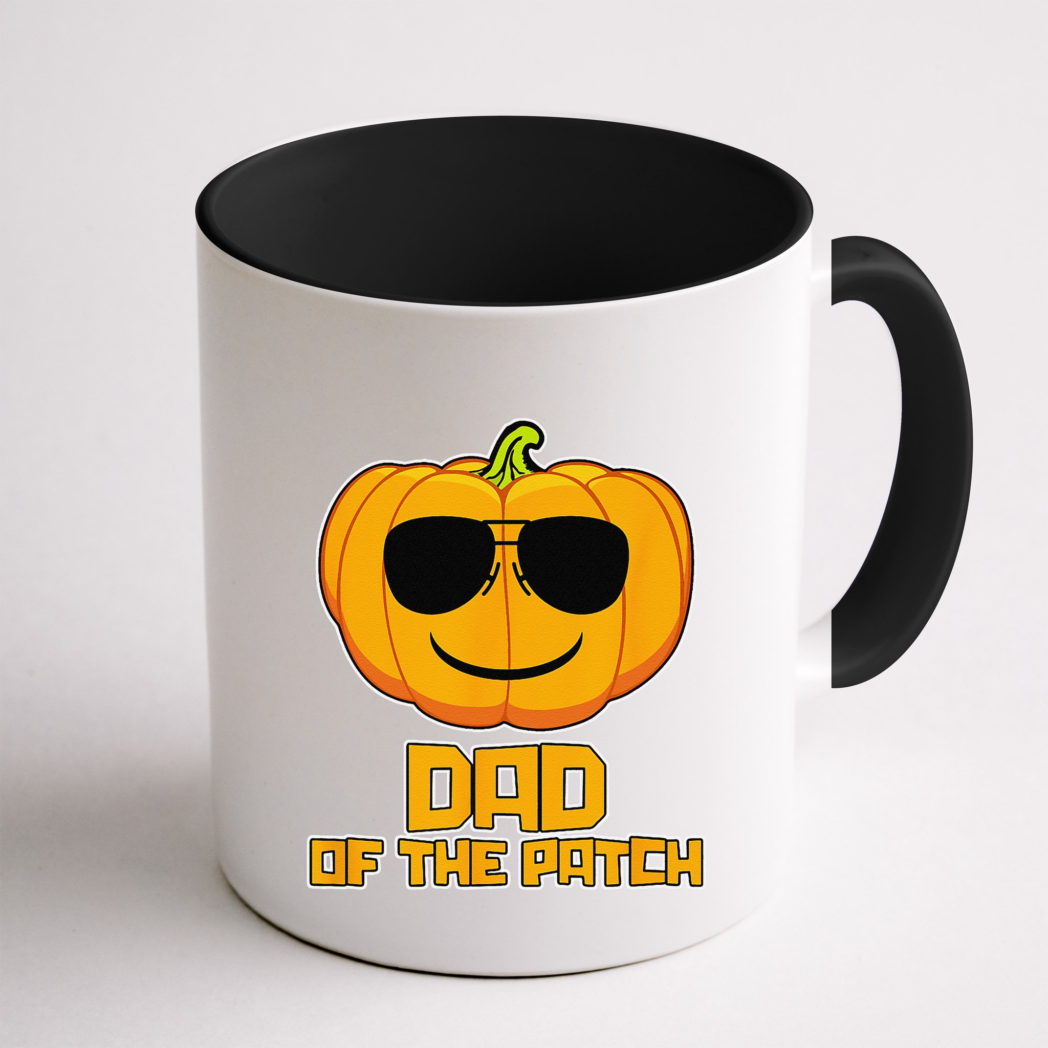 Dad Of The Patch Pumpkin Halloween Candy Corn Carving Spooky Mug