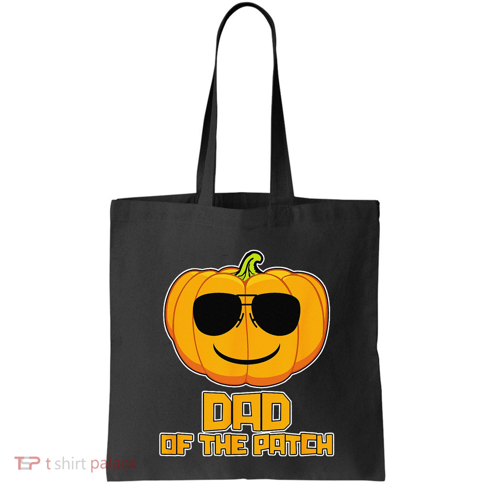 Dad Of The Patch Pumpkin Halloween Candy Corn Carving Spooky Bag