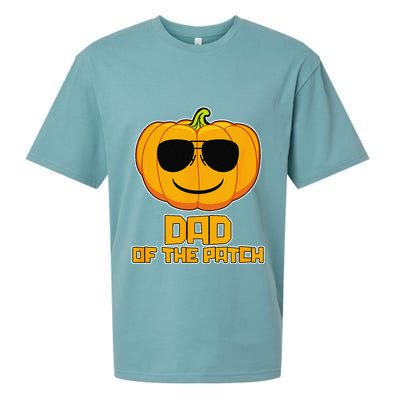 Dad Of The Patch Pumpkin Halloween Candy Corn Carving Spooky Sueded Cloud Jersey T-Shirt