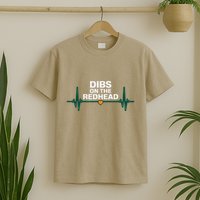 Dibs On The Redhead Funny St Patricks Day Drinking T-Shirt
