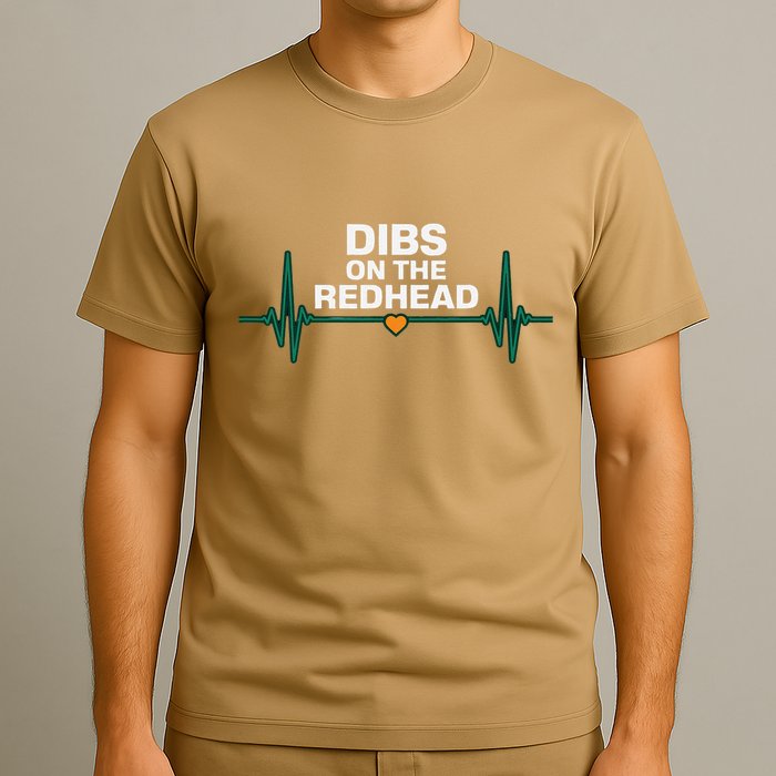 Dibs On The Redhead Funny St Patricks Day Drinking T-Shirt