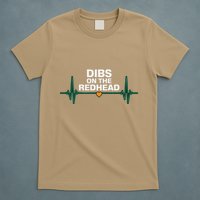 Dibs On The Redhead Funny St Patricks Day Drinking T-Shirt