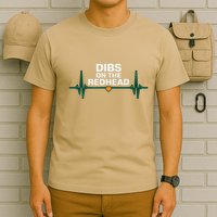 Dibs On The Redhead Funny St Patricks Day Drinking T-Shirt