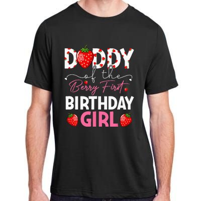 Daddy Of The Berry First Birthday Gifts Girl Strawberry Adult ChromaSoft Performance T-Shirt