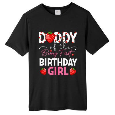 Daddy Of The Berry First Birthday Gifts Girl Strawberry Tall Fusion ChromaSoft Performance T-Shirt