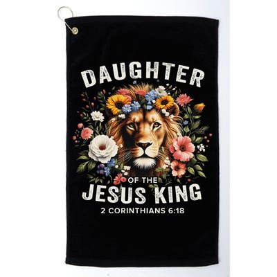Daughter Of The Jesus King 2 Corinthians 618 Jesus Lion Golf Towel
