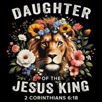 Daughter Of The Jesus King 2 Corinthians 618 Jesus Lion Wool Snapback Cap