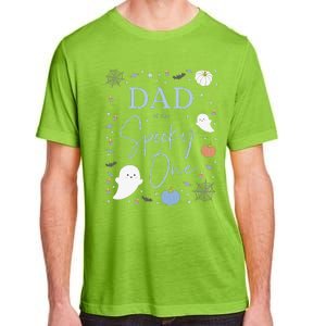 Dad Of The Spooky One First Birthday Blue 1st Halloween Adult ChromaSoft Performance T-Shirt