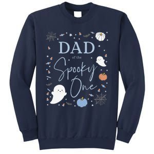 Dad Of The Spooky One First Birthday Blue 1st Halloween Sweatshirt