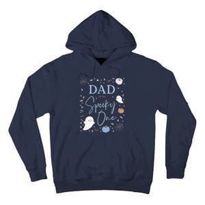 Dad Of The Spooky One First Birthday Blue 1st Halloween Tall Hoodie