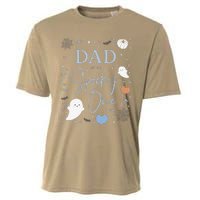 Dad Of The Spooky One First Birthday Blue 1st Halloween Cooling Performance Crew T-Shirt