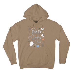 Dad Of The Spooky One First Birthday Blue 1st Halloween Hoodie