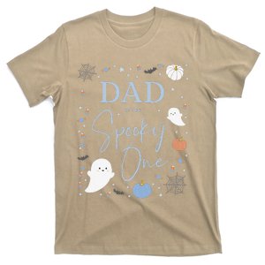 Dad Of The Spooky One First Birthday Blue 1st Halloween T-Shirt