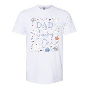 Dad Of The Spooky One First Birthday Blue 1st Halloween Softstyle CVC T-Shirt