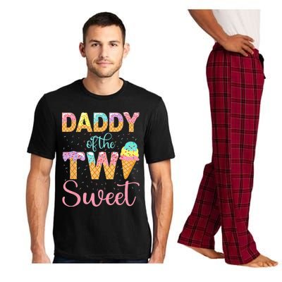 Daddy Of The Two Sweet Birthday Girl Ice Cream 2nd Pajama Set