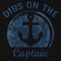Dibs On The Captain Funny Boating Boat Lover Ladies PosiCharge Tri-Blend Wicking Tank