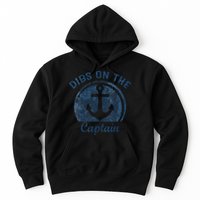 Dibs On The Captain Funny Boating Boat Lover Hoodie