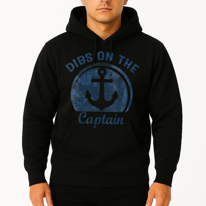 Dibs On The Captain Funny Boating Boat Lover Hoodie