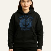 Dibs On The Captain Funny Boating Boat Lover Hoodie