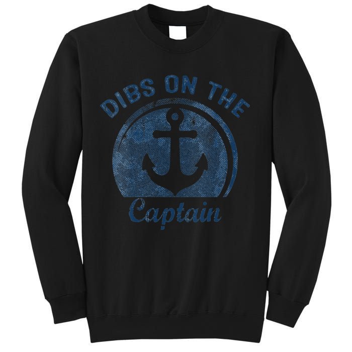Dibs On The Captain Funny Boating Boat Lover Sweatshirt