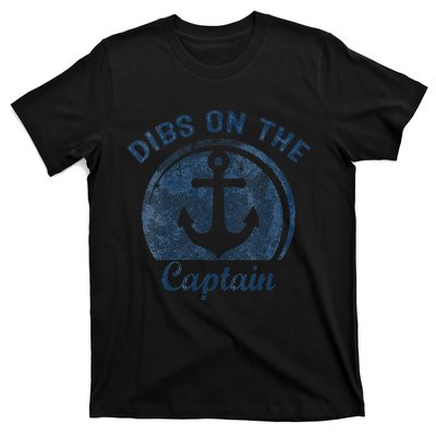 Dibs On The Captain Funny Boating Boat Lover T-Shirt