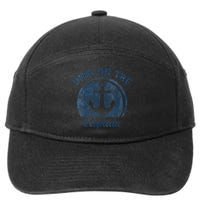Dibs On The Captain Funny Boating Boat Lover 7-Panel Snapback Hat