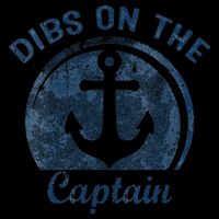Dibs On The Captain Funny Boating Boat Lover Bucket Hat