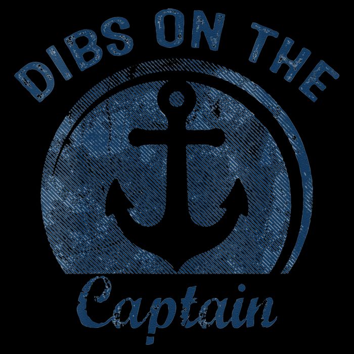 Dibs On The Captain Funny Boating Boat Lover Bucket Hat
