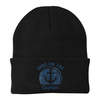 Dibs On The Captain Funny Boating Boat Lover Beanie