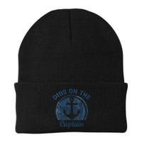 Dibs On The Captain Funny Boating Boat Lover Beanie