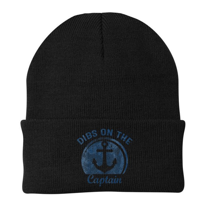 Dibs On The Captain Funny Boating Boat Lover Beanie
