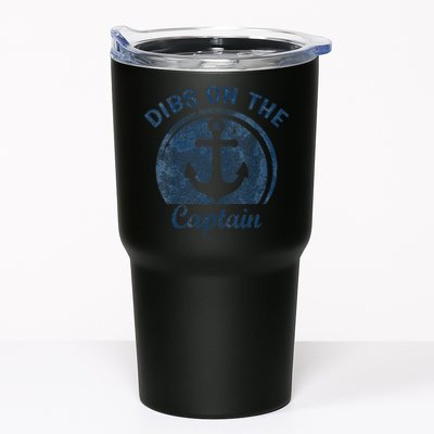 Dibs On The Captain Funny Boating Boat Lover Tumbler