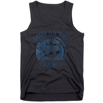 Dibs On The Captain Funny Boating Boat Lover Tank Top