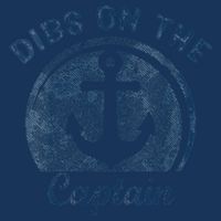 Dibs On The Captain Funny Boating Boat Lover Infant Baby Jersey Bodysuit