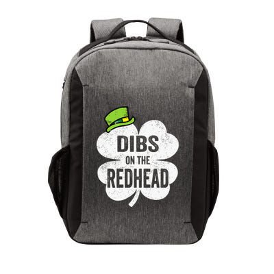 Dibs On The Redhead Funny St Patricks Day Drinking Vector Backpack