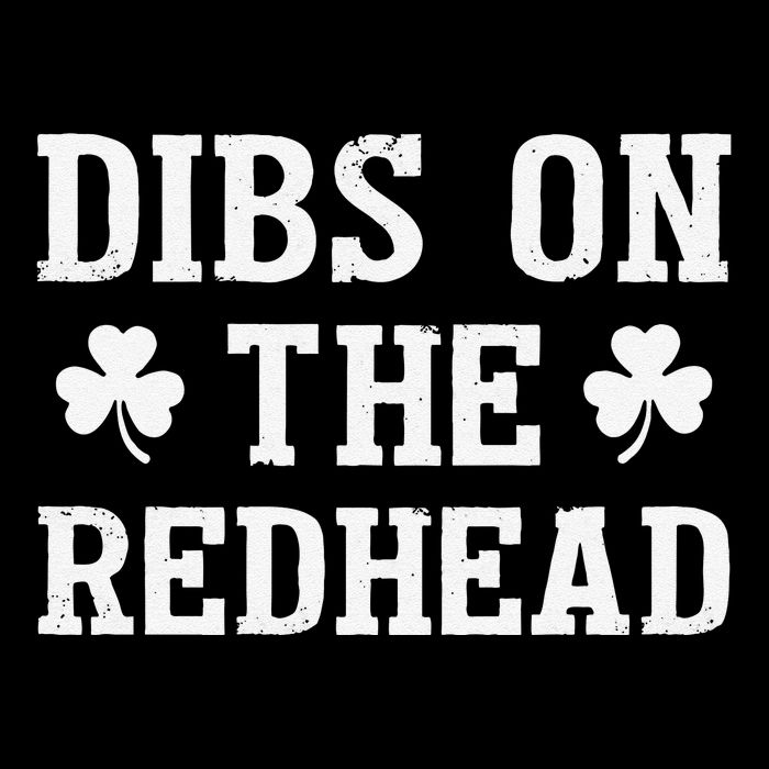 Dibs On The Redhead Flat Bill Trucker Hat