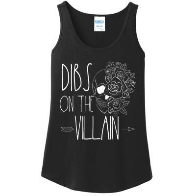 Dibs On The Villain Spicy Books Women Smutty Merch Romantasy Ladies Essential Tank